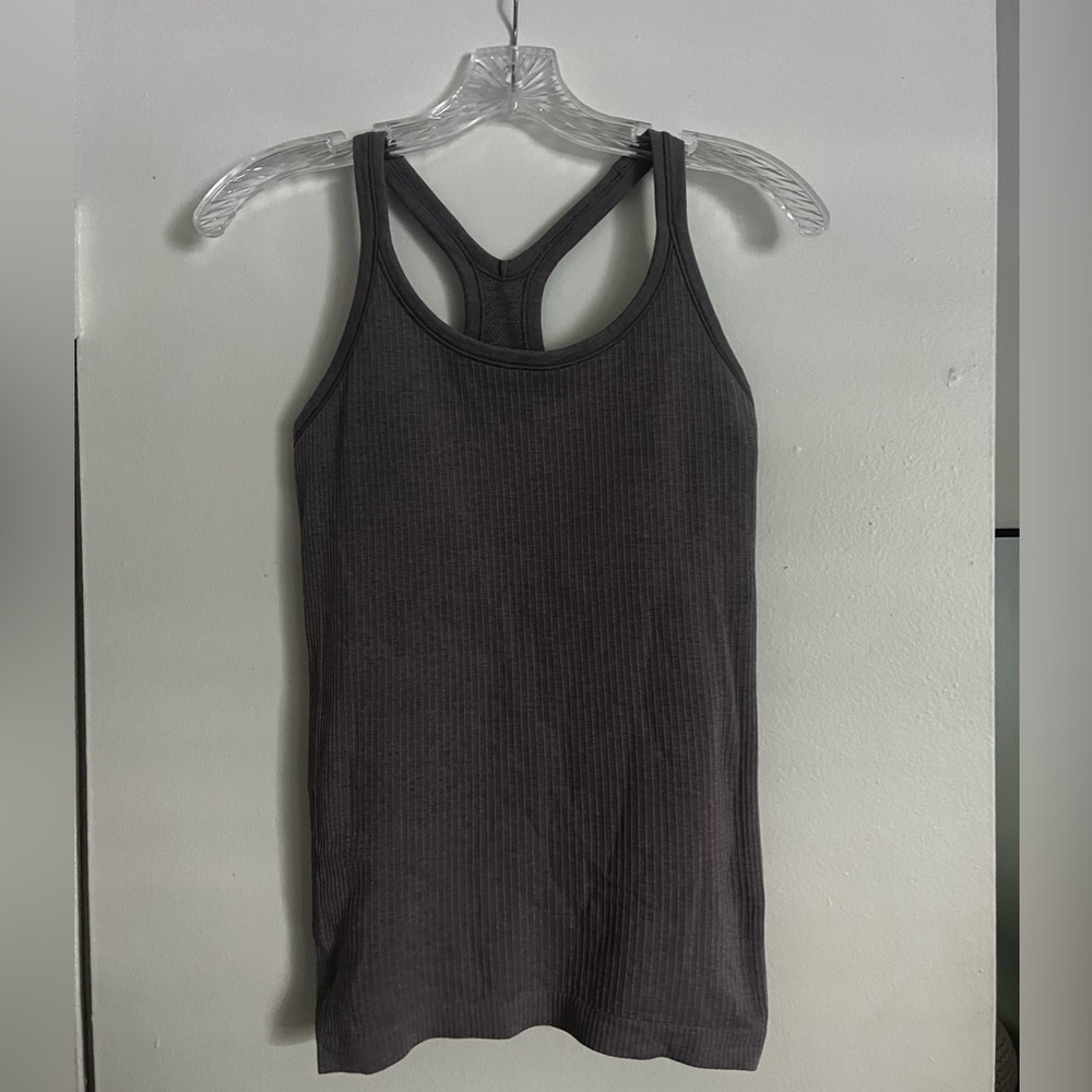 Lululemon Purple Razorback Athletic Tank Top